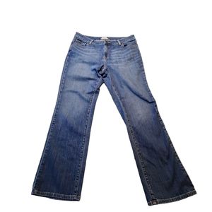 L.L.Bean Women's Favorite Fit Blue Jeans Size 14R